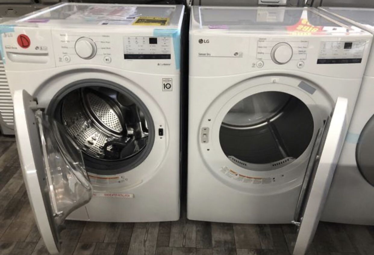 EVERYTHING MUST GO LG WASHER/DRYER SET !