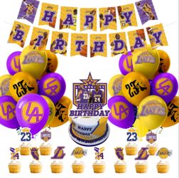 LA Lakers Kids Birthday 