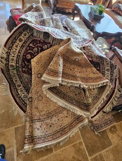 Real persian rugs! Ask for pricing!