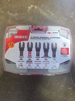 Diablo 5-Piece Oscillating Blade Set
