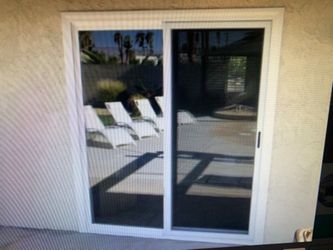 Retro Fit Sliding Doors 80w By 71h Please Read Ad.
