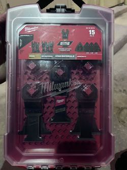 Milwaukee 15-Piece Oscillating Multi-Tool Blade Set