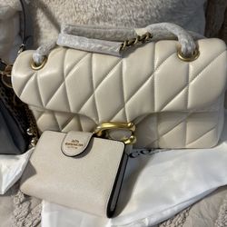 Coach Tabby With Wallet 