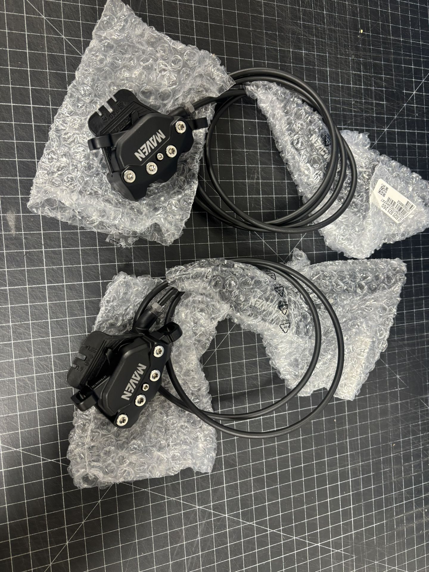 Mountain Bike Brake Sets Maven Silver Brand New.