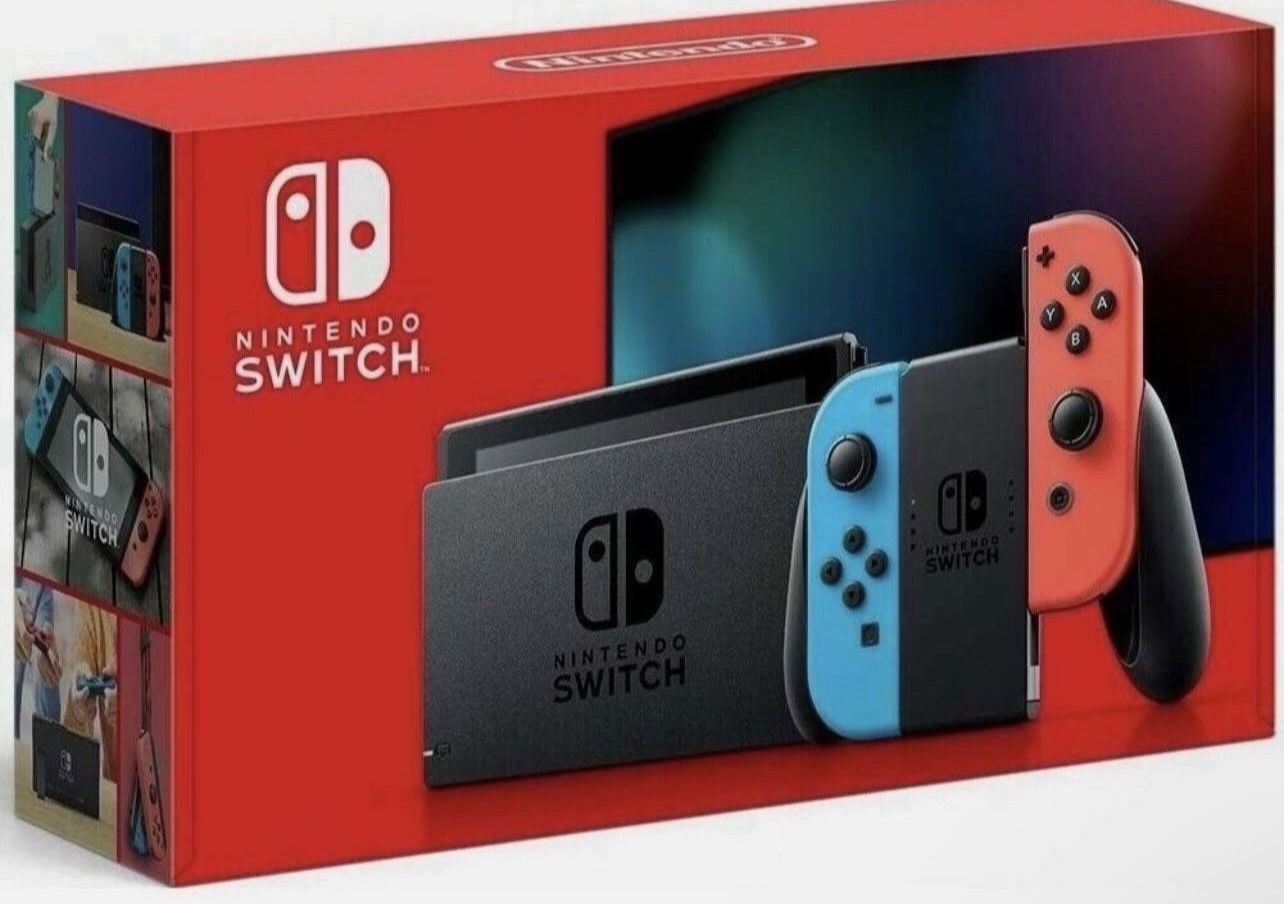 Nintendo switchTM con Joy-conTM Azul Neón y Rojo Neón