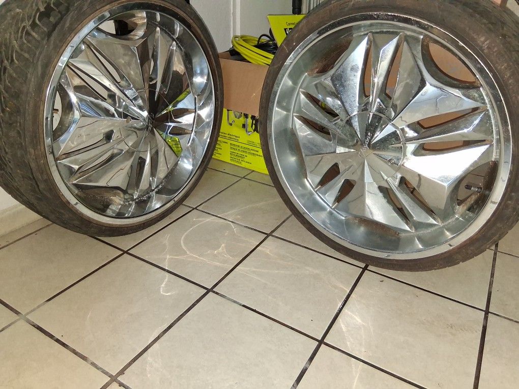 22" Tires With Rims
