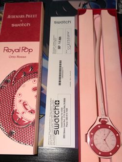 AP x Swatch Otto Rosso