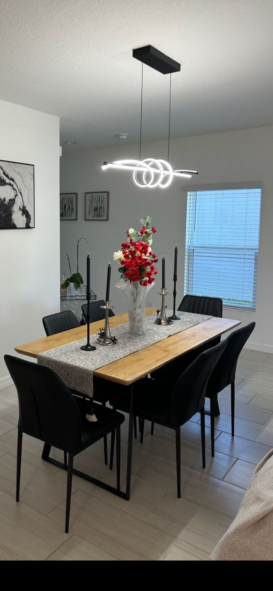 Dining Table With 6 Chairs