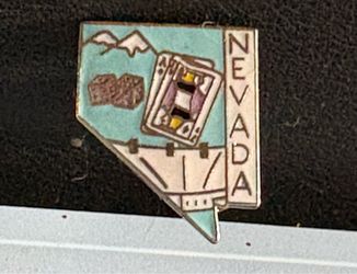 Vintage Nevada Lapel Pin