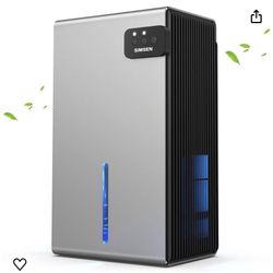 95oz Dehumidifiers for Home, 7000 Cubic Feet(720 sq ft) Quiet Dehumidifier for Home with Drain Hose and 2 Working Modes, Portable Small Dehumidifiers 