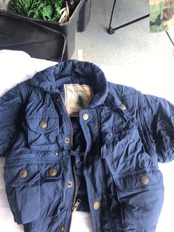 Boys jacket size 4 northwest territory with zip off sleeves