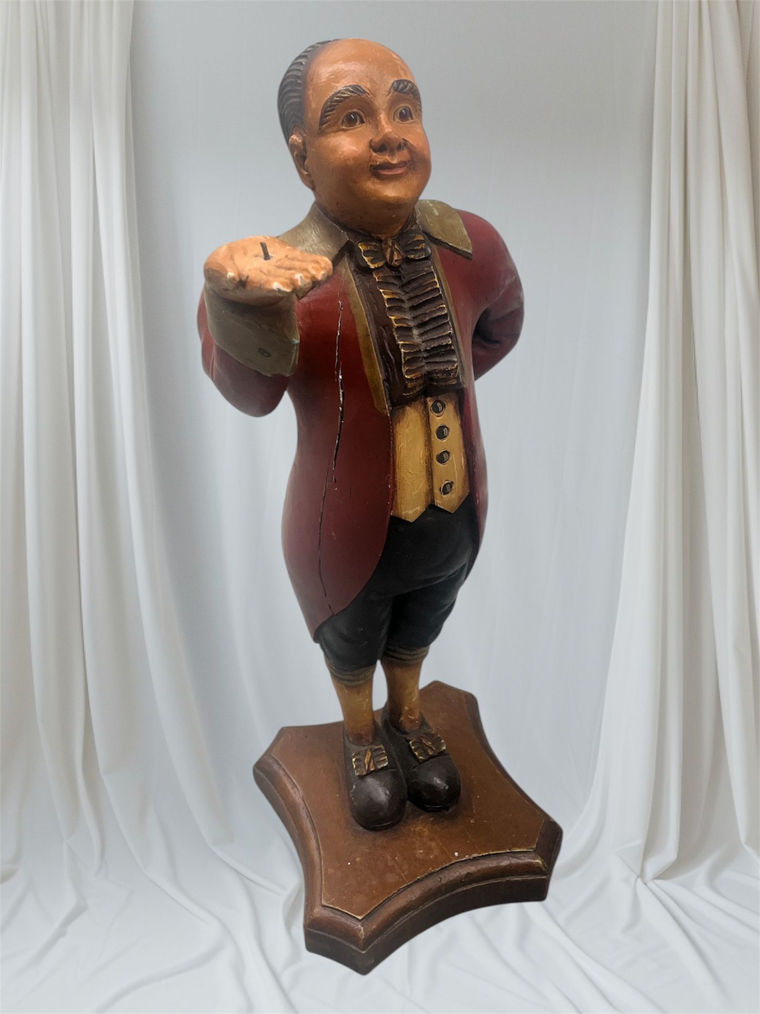 Vintage Butler Statue