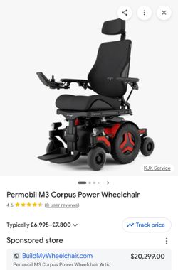 Permobile power wheelchair