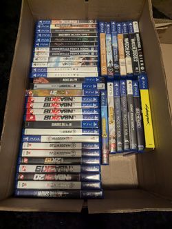 PS5 and PS4 Games
