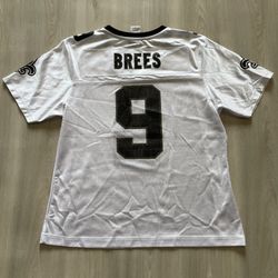 Drew Brees #9 New Orleans Saints Reebok NFL Women’s Jersey  Size Large