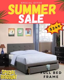 FULL BED FRAME