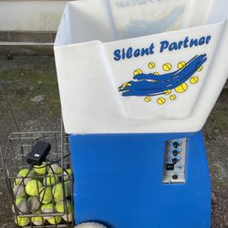 Silent Partner Elite Tennis Ball Machine
