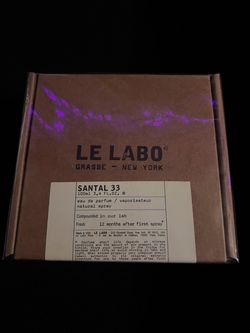 🔥 LE LABO SANTAL 33 EAU DE PARFUM — $120 🔥