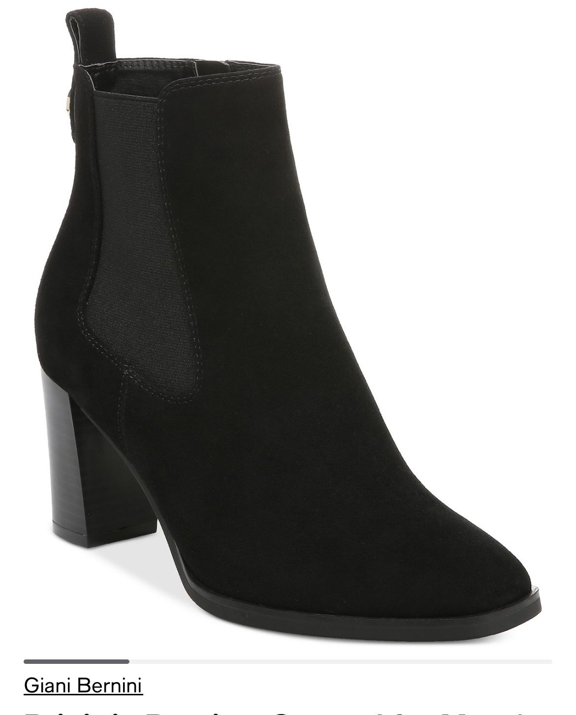 Giani Bernini Black Booties