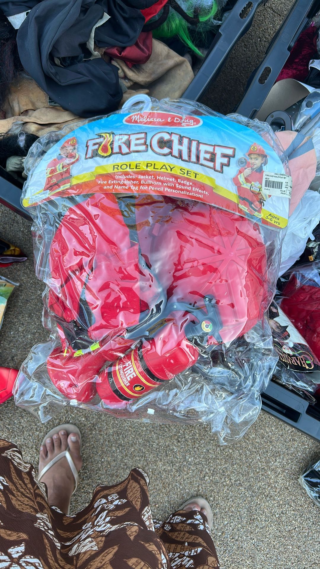 Halloween Costume: Fire chief