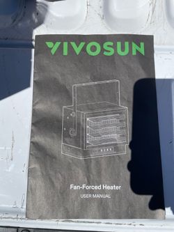 Vivosun Fan Forced Heater