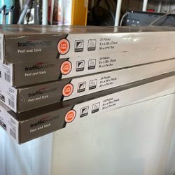 TrafficMaster Honey Oak 6″ × 36″ Peel‑and‑Stick