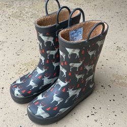 Boys Rain Boots Size 12