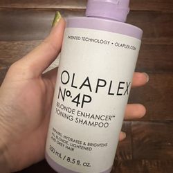 Olaplex No.4P Blonde Enhancer Toning Shampoo 8.5 fl. oz. / 250 mL New