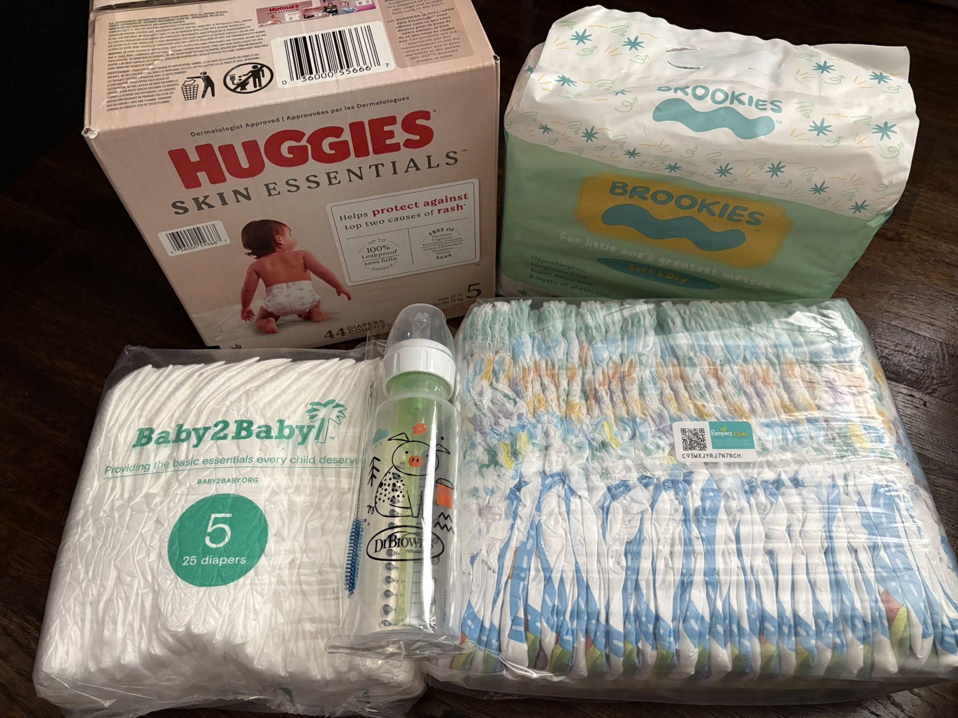 Diapers Bundle Size 5 / Baby Bottle 🍼 
