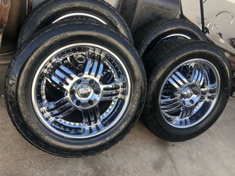 20” Chrome wheels