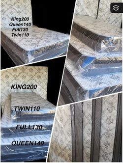 Mattresses King Queen Full Twin