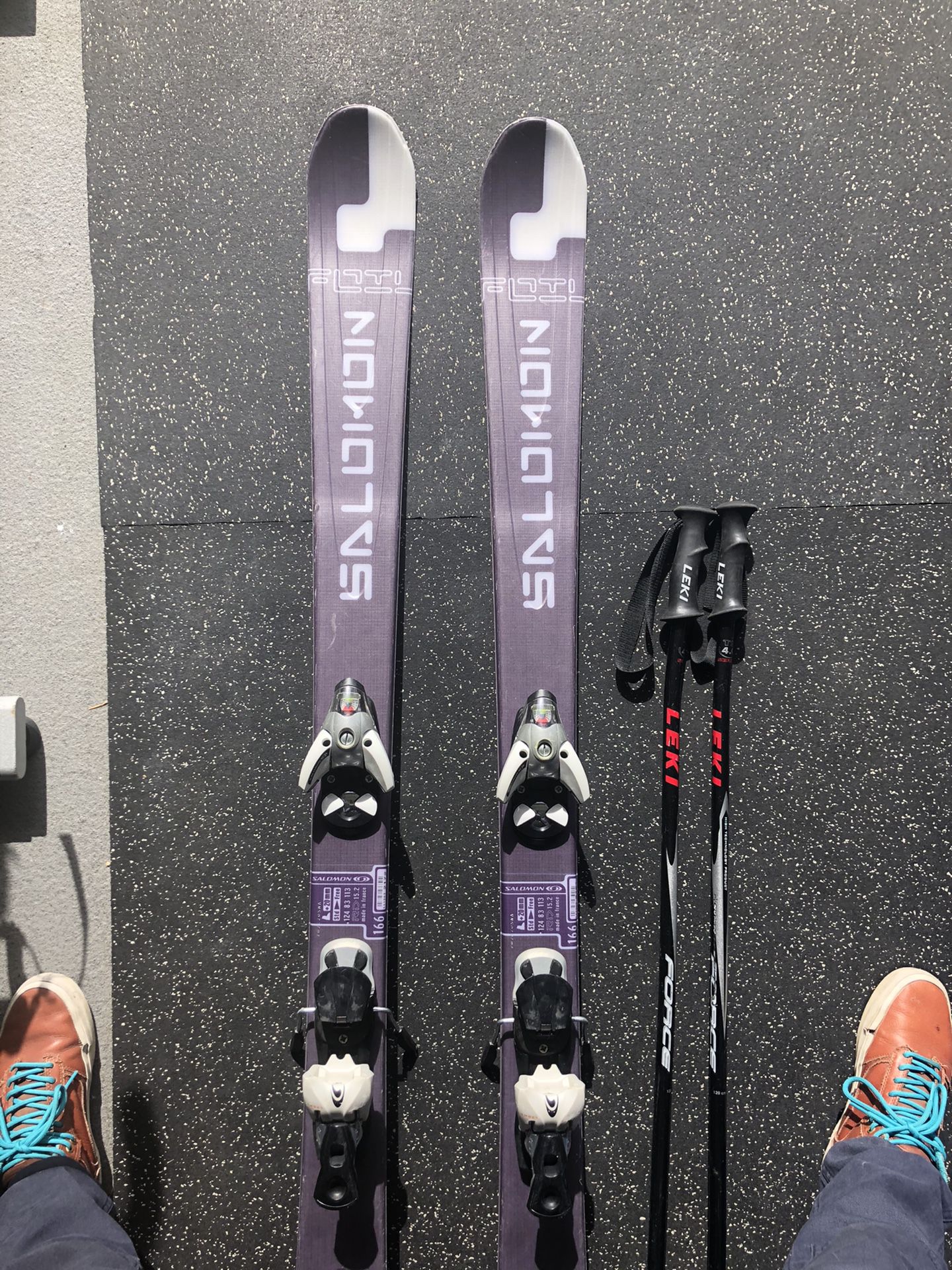 SALOMON twin tip skis for Sale in San CA - OfferUp