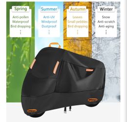 Premium 300D Heavy Duty Motorcycle Cover