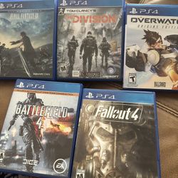Ps4 Games 10.00 Each