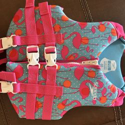 Speedo Flamingo Swim Vest Coast Guard Approved