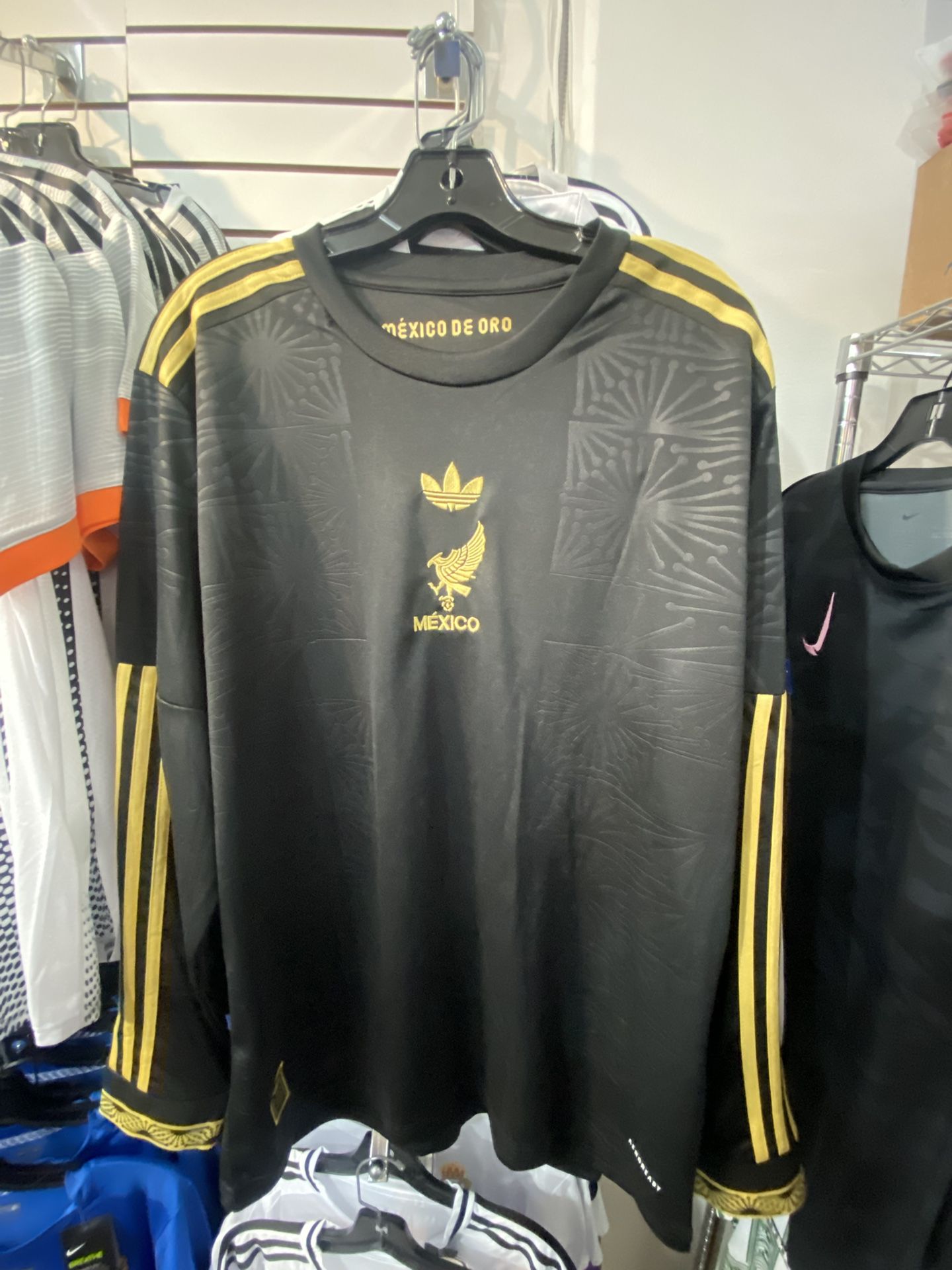 Mexico Team Long Sleeve Soccer Jersey