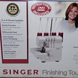 Singer Serger Finishing Touch Brand New In Box