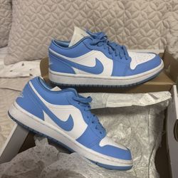 Wmns 6.5 Jordan 1 Low University Blue 
