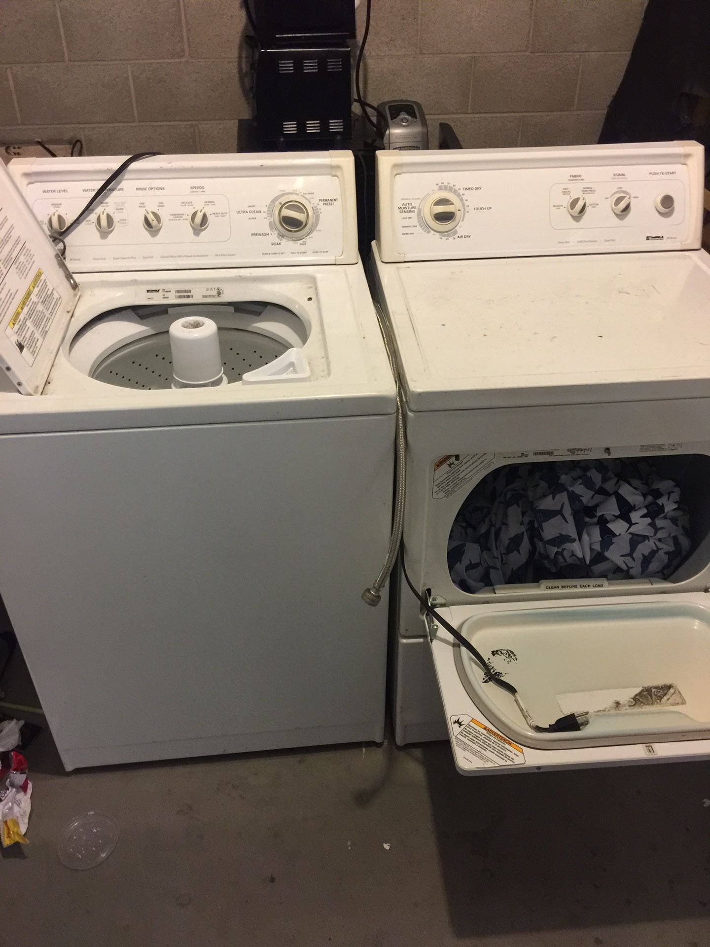 KENMORE WASHER & DRYER $150 BOTH