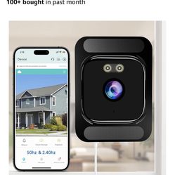 AXB 2K Indoor Window Security Camera – Night Vision WiFi