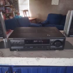 Receiver with speakers