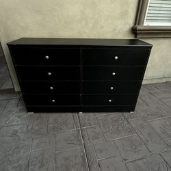 Black Wooden Dresser