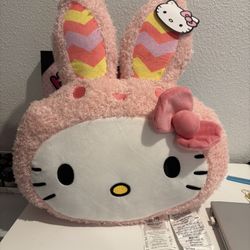 Hello Kitty Easter Pillow