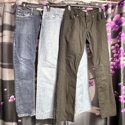 3 Pairs of 511 Slim Levis - Blue and Black (14 Reg. 27x27)