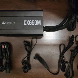 Corsair Semi Modular CX650M Power Supply PSU