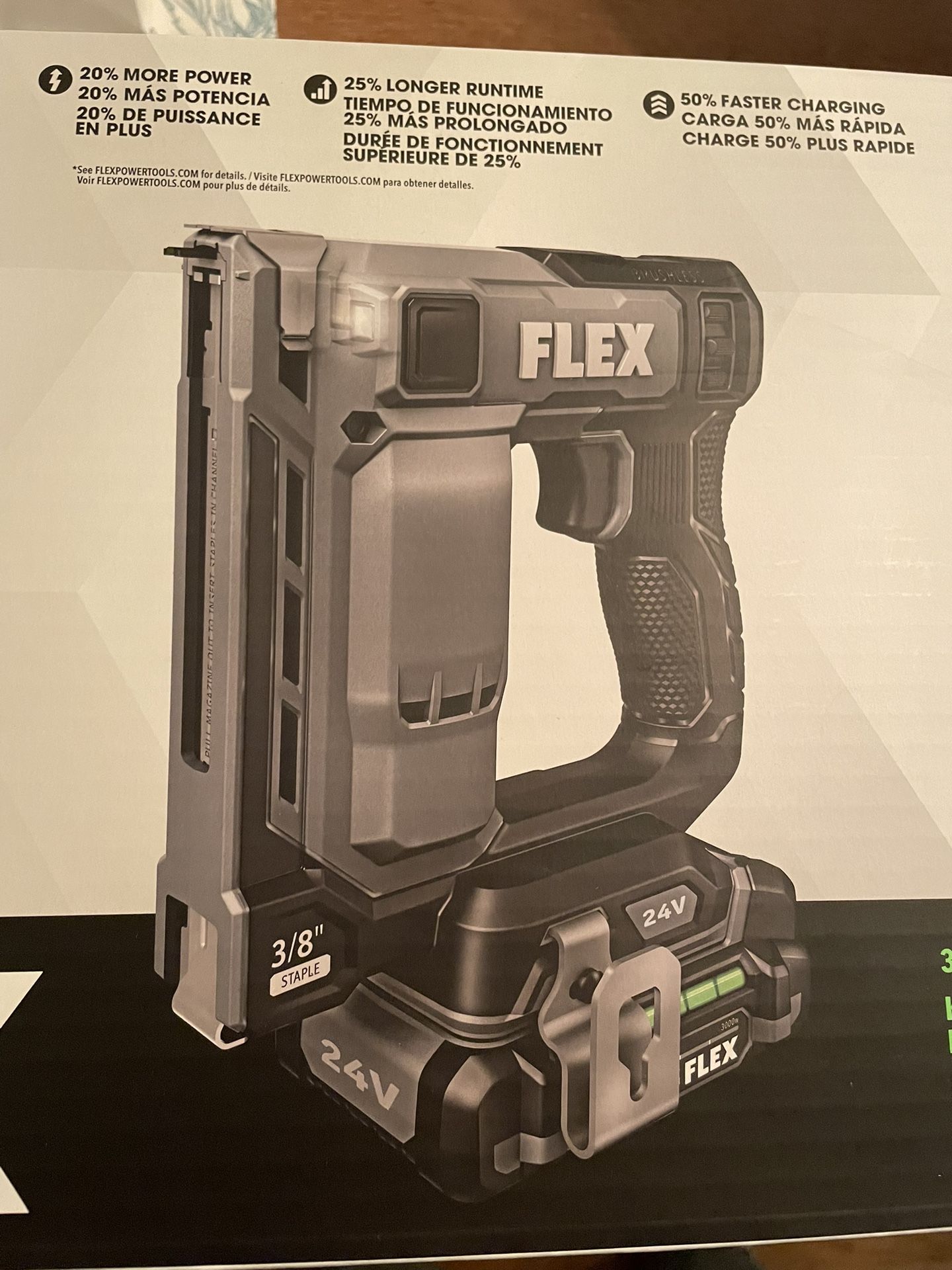 Flex Stapler Kit 3/8 10mm