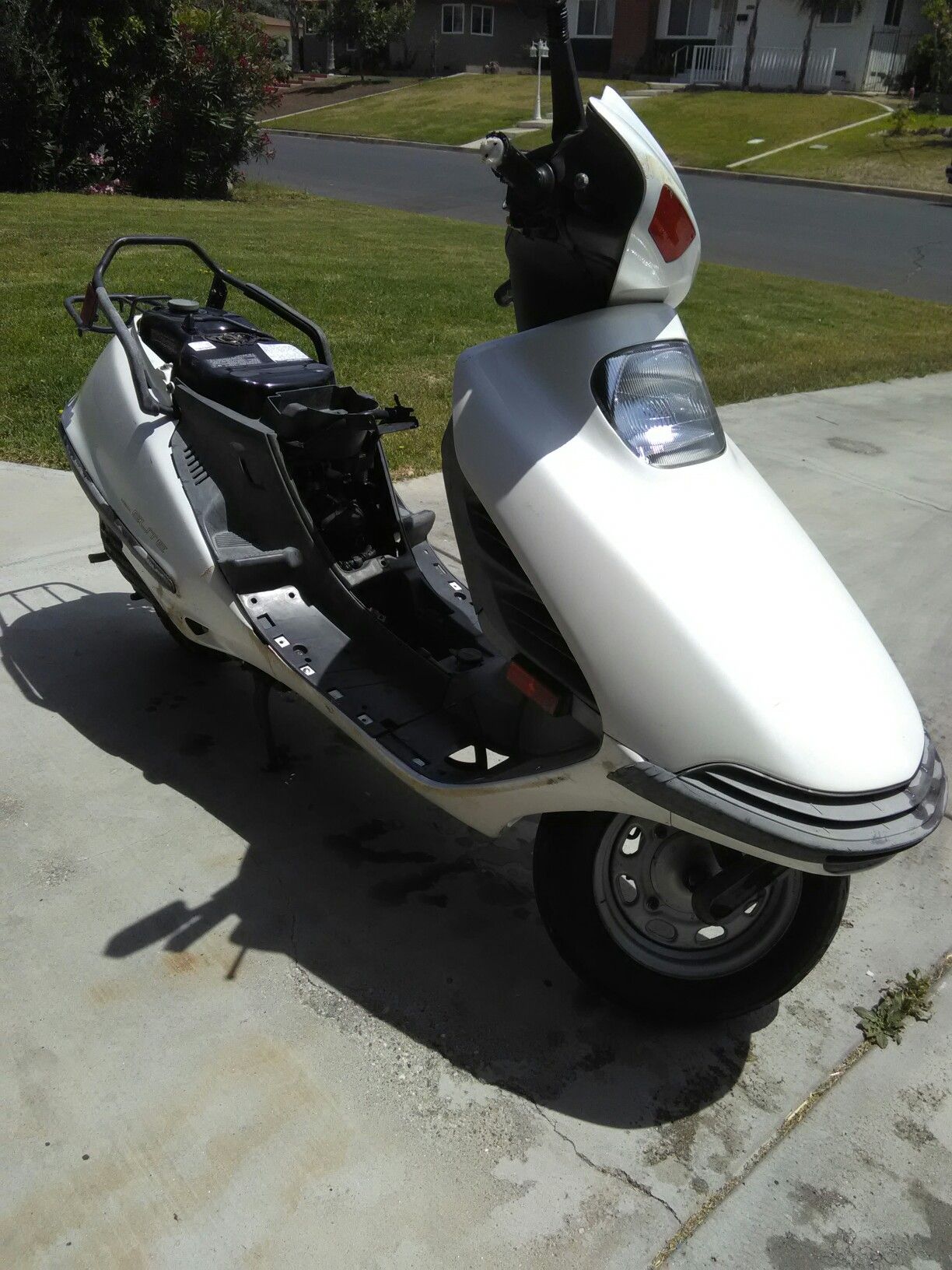 1987 RETRO HONDA ELITE 150 SCOOTER PARTS BIKE BARN FIND