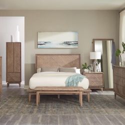 4-PCS Queen Size Bedroom Set In Offer 🔥🔥🔥