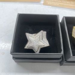 S925 Silver Moissanite Ring