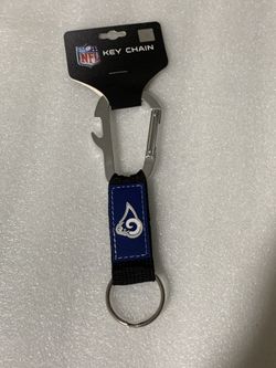 NFL Los Angeles Rams Keychain With Bottle Opener